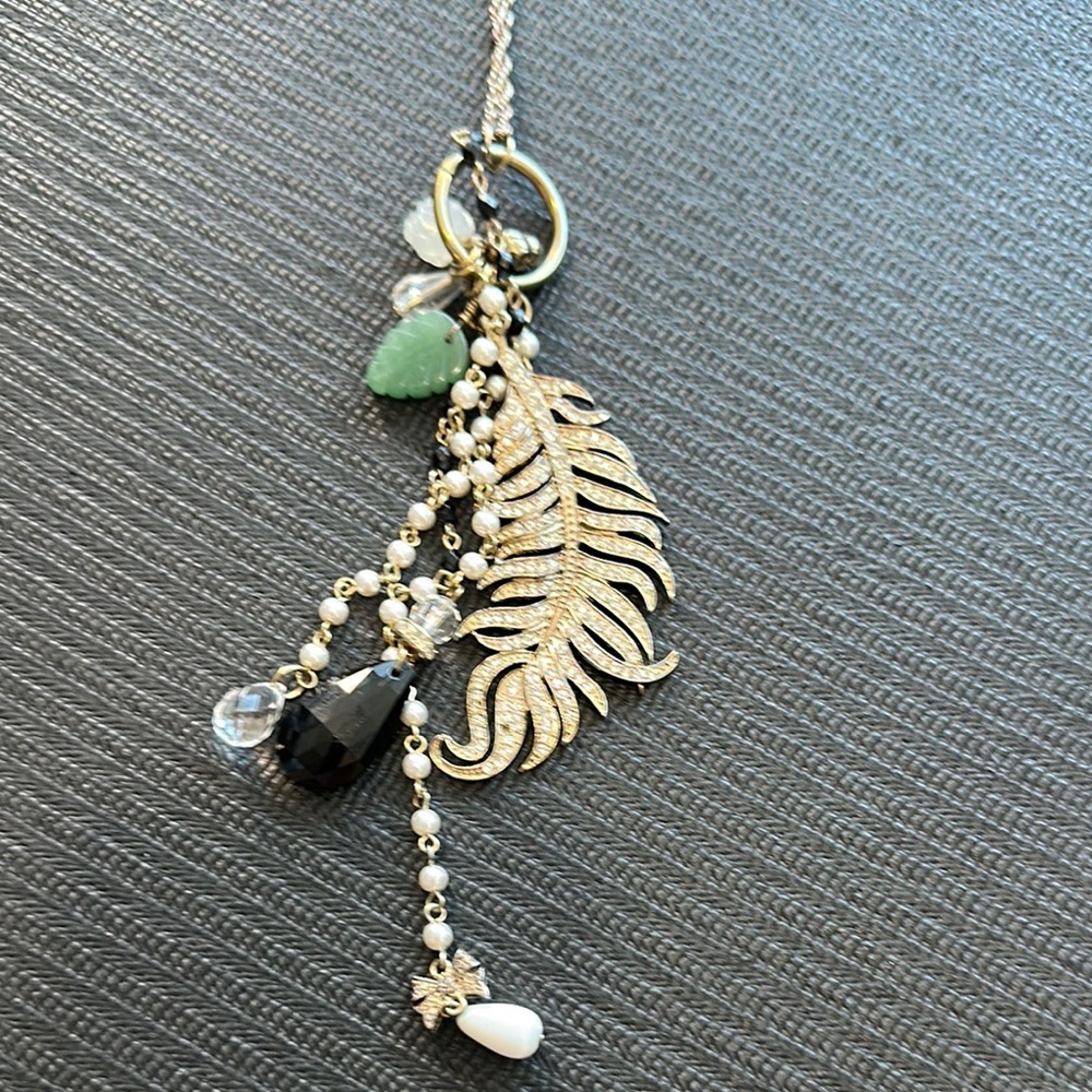 💜5 for $25 Elegant Gold Leaf Pendant Necklace